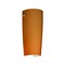 Besa Lighting Tomas Wall Sconce, Amber Matte, Satin Nickel Cap Finish, 1x8W LED 704180-LED-SN - alternate 1